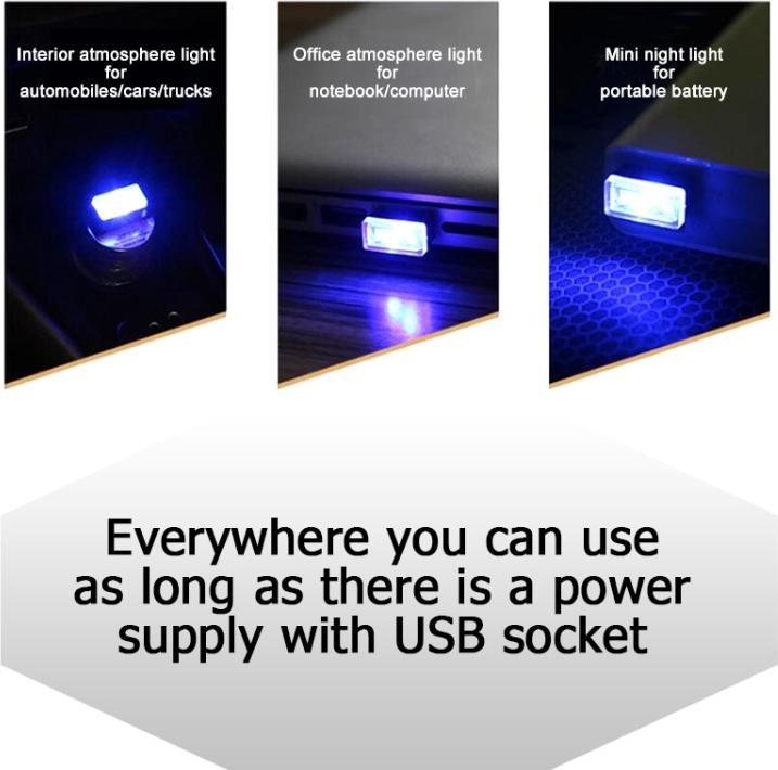 Produktbild AM Mini USB Licht - Atmosphäre Beleuchtung LED - Rot