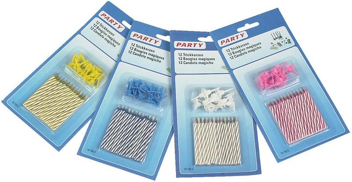 Actual product image Party Birthday Knitting Candles (12 x)