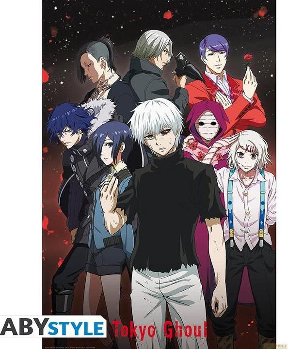Immagine prodotto ABYstyle Poster Tokyo Ghoul : Group (91.5x61) (ax2) (91,5 x 61 cm)