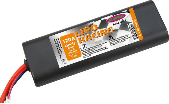 Actual product image Jamara Battery pack -Racing (7.40 V, 5000 mAh)