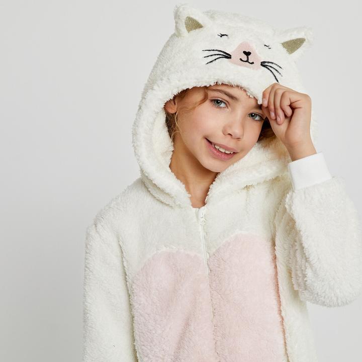 Produktbild La Redoute Collections Onesie aus Teddyfleece (140)