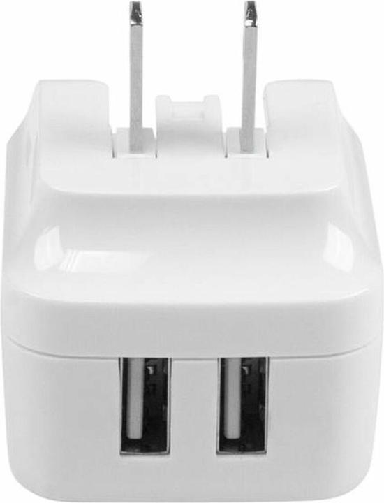 Image du produit StarTech Chargeur USB 2 ports / Adaptateur secteur - Chargeur 2 ports 17 Watt / 3.4 Amp - Chargeur de voyage (17 W)