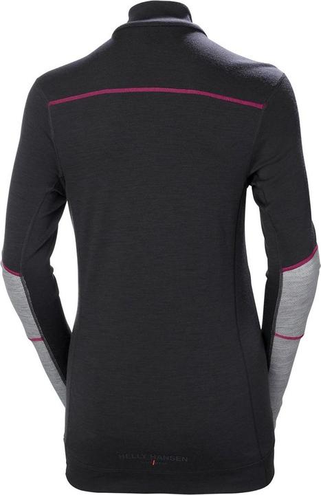 Actual product image Helly Hansen Workwear Moteriški apatiniai marškinėliai HELLY HANSEN Lifa Merino Crewneck, pilki/juodi XS (XS)