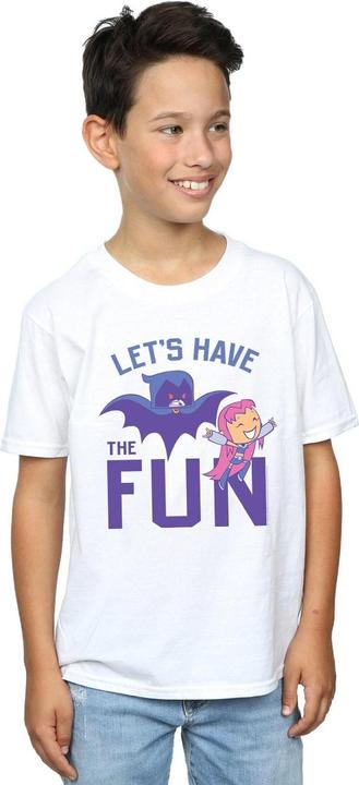 Immagine prodotto Teen Titans Go Let's Have The Fun Maglietta Ragazzi (128)