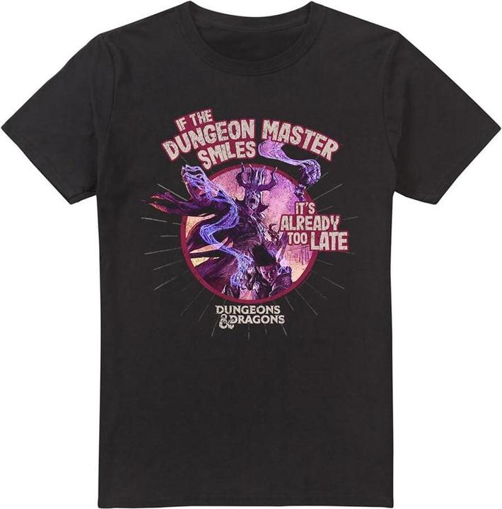 Immagine prodotto Dungeons & Dragons Rolled A One Maglietta Sorriso Uomo (XXL)
