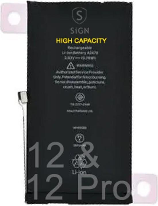 Actual product image OEM iPhone 12 & 12 Pro High Capacity Battery - 3240mAh