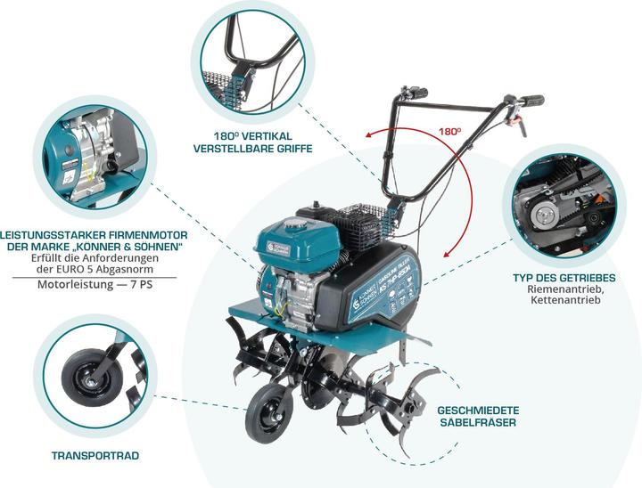 Produktbild Könner & Söhnen KS 7HP-850A