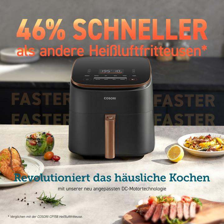 Productafbeelding Cosori CAF-DC 602-KEUR Turbo Blaze heteluchtfriteuse (EU-stekker)