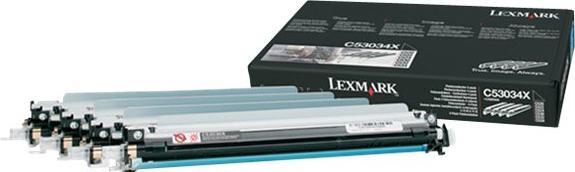 Actual product image Lexmark C53034X Photo conductor, C53x series, pack of 4