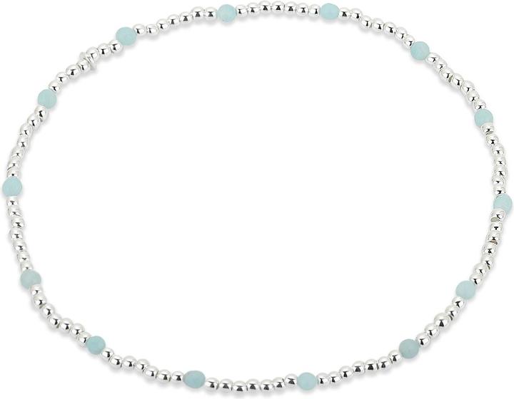 Produktbild Leyda Fusskette Amazonit (Stein, Silber 925, 24 cm)
