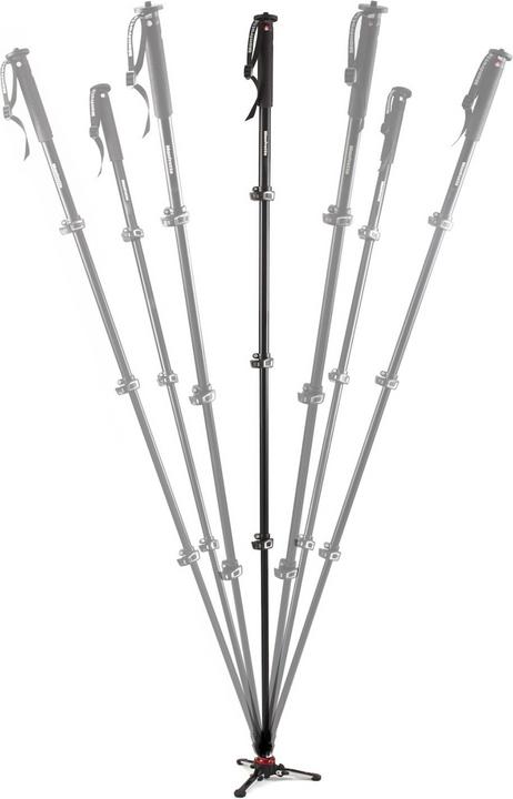 Actual product image Manfrotto XPRO 4 Fluid Video Monopod (Metal)