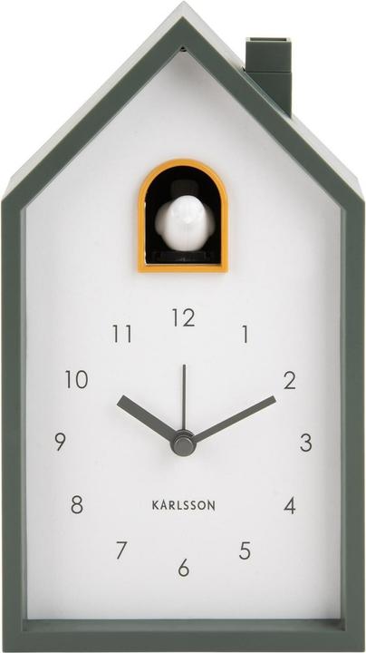 Produktbild Karlsson Kuckuck-Wecker Jungle green