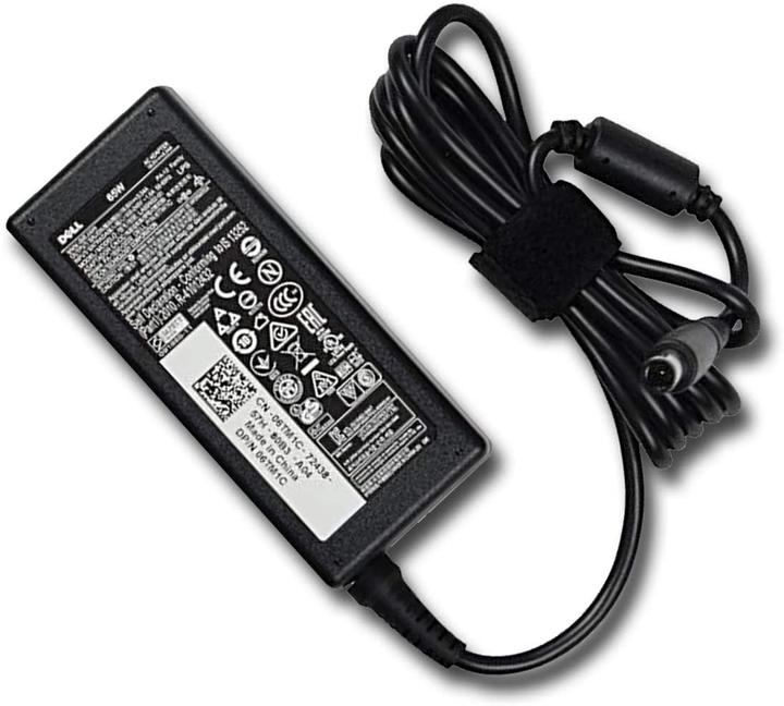 Actual product image Dell AC Adapter 19.5V 3.34A 65W (4.5mmx3.0mm) includes power cable (65 W)