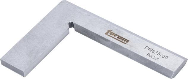Image du produit Forum Professional Solutions Equerre de précision pour cheveux, DIN 875/00, inoxydable, 100 x 70 mm