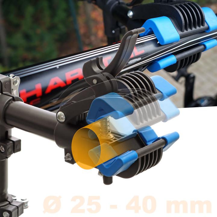 Image du produit Wiltec Béquille de réparation pivotante à 360° 30kg Béquille de montage vélo réglable