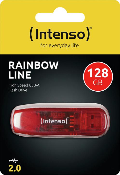Immagine prodotto Intenso Linea Arcobaleno (128 GB, USB-A, USB 2.0)