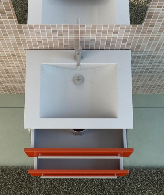 Immagine prodotto Jet-Line Set da bagno AROSA arancione scuro