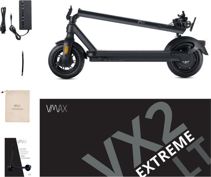 Actual product image Vmax VX2 Extreme LT (20 km/h, 45 km, 500 W)