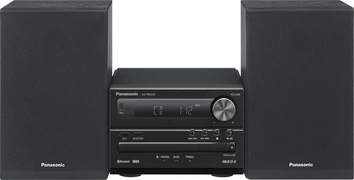 Panasonic SC-PM250EG (Bluetooth, Lettore CD, 2x 10 W)