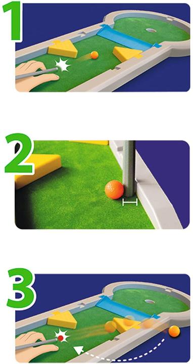 Actual product image Noris Games & More Pitpat Table Mini Golf (German)
