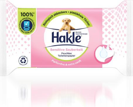 Produktbild Hakle Feucht Sensitive Sauberkeit Refill (42 Stück)
