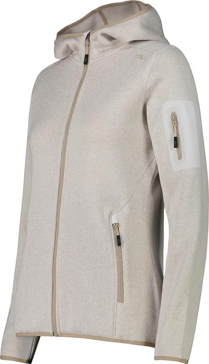 Actual product image CMP Campagnolo Women's Jacket Fix Hood Jacquard Knitted 3H19826 (42, L)