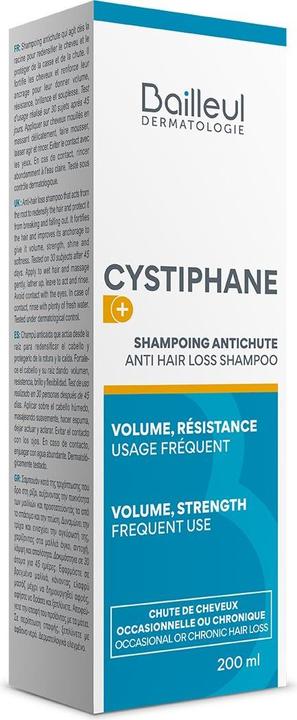 Immagine prodotto Cystiphane Shampoo anti-caduta dei capelli (200 ml, Shampoo liquido)