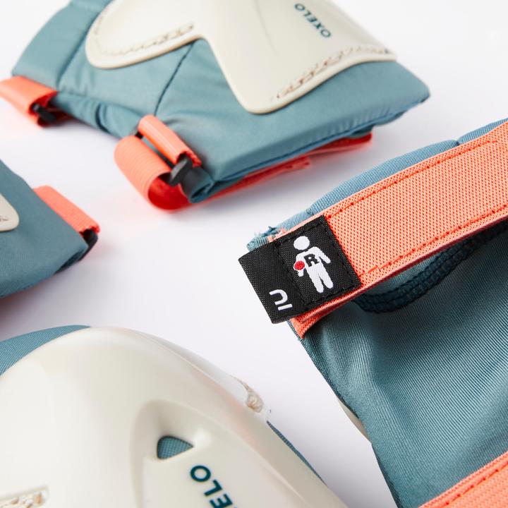 Actual product image Oxelo Play (XS, Wrist protectors, Elbow protectors, Knee pad, Pair)