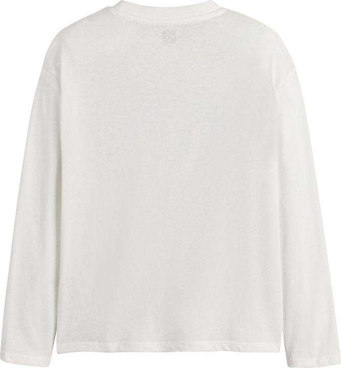 Actual product image La Redoute Collections Shirt with long sleeves and message print (94)