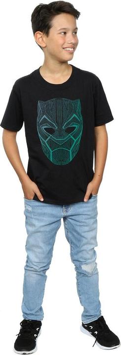 Produktbild Jungen Schwarzer Panther Tribal Maske TShirt (140, 146)