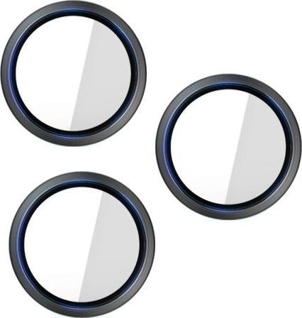 Immagine prodotto 3MK Apple iPhone 16 Pro /16 Pro Max - HARDY Lens Protection Pro Nero (1 Pezzo/i, Apple iPhone 16 Pro)
