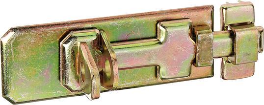 Immagine prodotto GAH Bullone di sicurezza Lunghezza 80 mm Larghezza 35 mm Acciaio galvanizzato giallo zincato (Barra di sicurezza, 1 pz.)