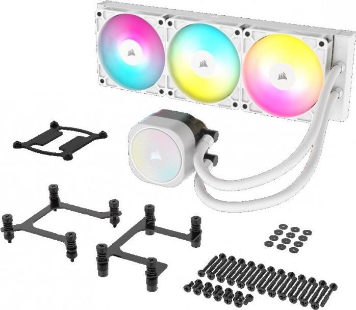 Produktbild Corsair NAUTILUS 360 ARGB White, 360mm Radiator, Liquid CPU Cooler