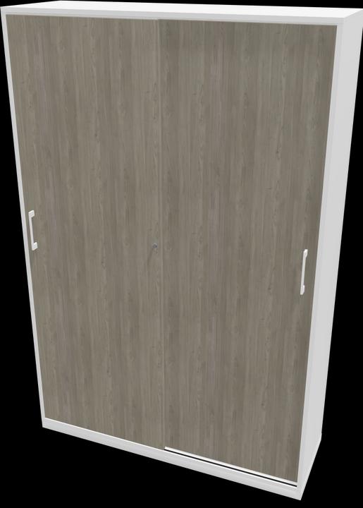 Wood decor grey with structure, White