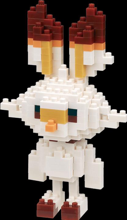 Produktbild Nanoblock Pokemon Scorbunny Flambino Hopplo