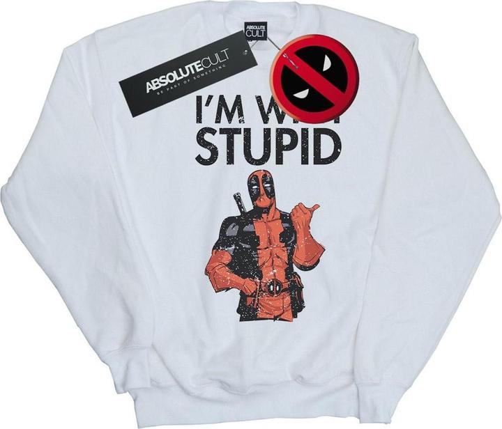 Produktbild Deadpool I'm With Stupid Sweatshirt (XL)