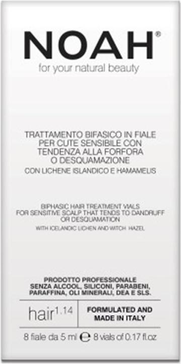Noah Per la tua Bellezza Naturale Fiale di Trattamento per Capelli Bifasici Per il Cuoio Capelluto (40 ml)