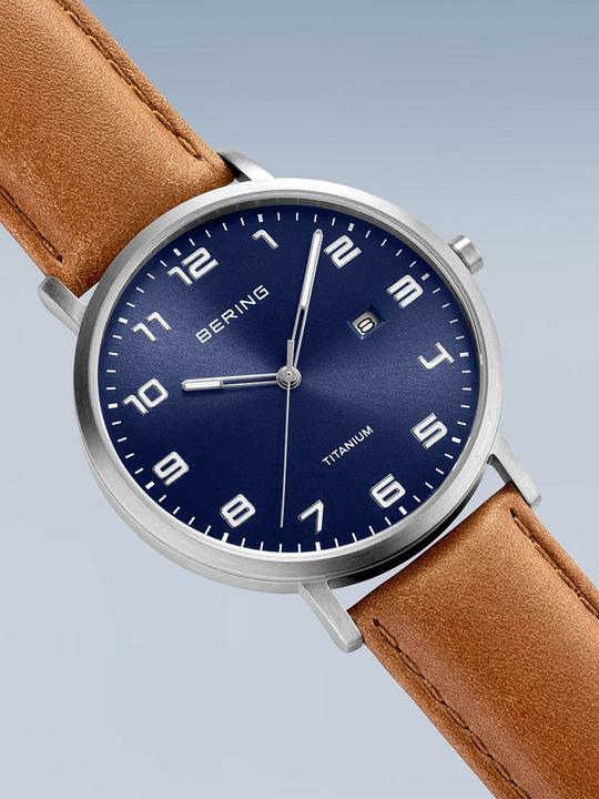 Actual product image Bering Titanium wristwatch (Analogue wristwatch, 40 mm)