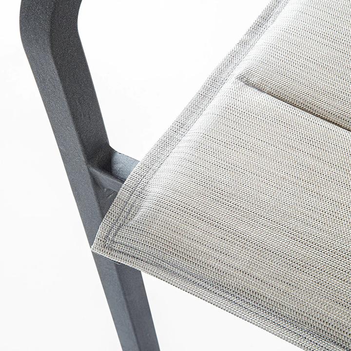 Actual product image Grosfillex Sunset Confort Fauteuil de jardin repas
