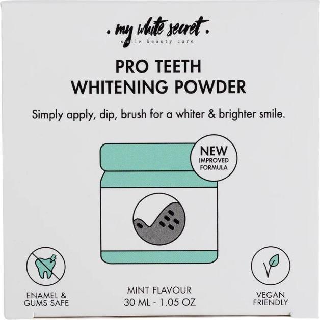 My White Secret Pro Teeth Whitening Powder (30 ml, Puder)