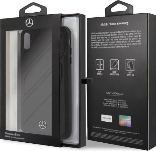 Produktbild Mercedes MEHCI65THLBK iPhone XS Max czarny/black hardcase New Organic I (Apple iPhone XS Max)