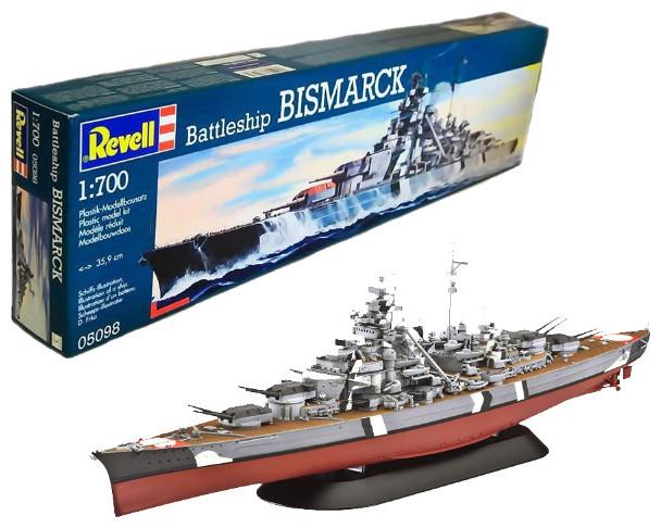 Immagine prodotto Revell Corazzata Bismarck 1:700