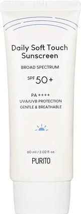 Immagine prodotto Purito Daily Soft Touch (Crema solare viso, SPF 50+, 60 ml, 60 g)