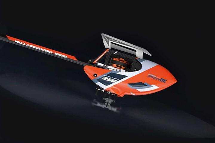 Actual product image OMP Hobby Helikopter M2 MK2 BNF Orange