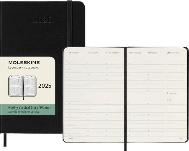 Immagine prodotto Moleskine Wochenkalender (Tascabile, A6, Inglese)