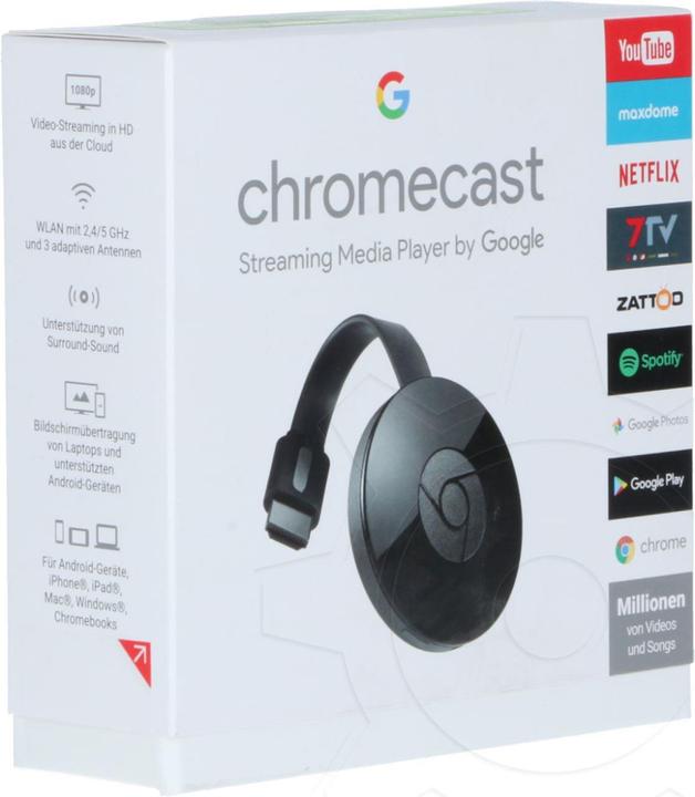 Produktbild Google Chromecast (2 GB, Android Go)