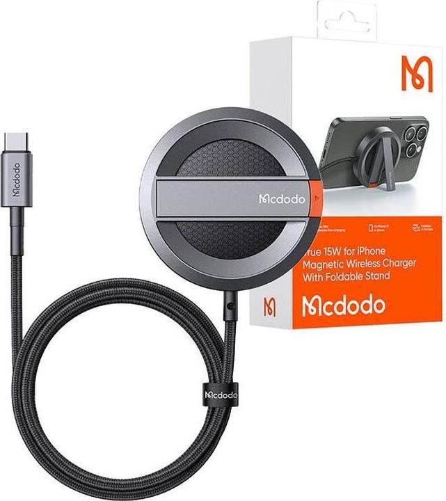 Mcdodo Chargeur sans fil pour iPhone CH-5500 15W (noir) (15 W)