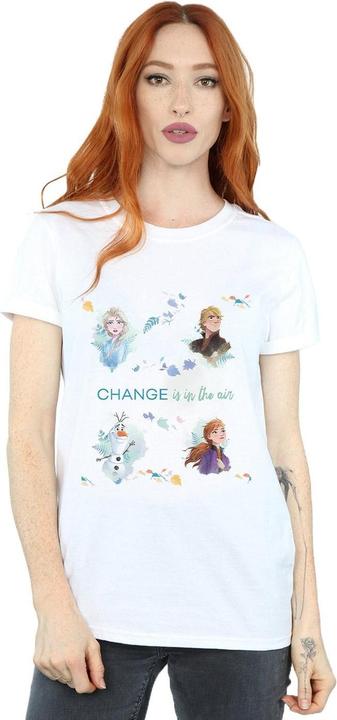 Image du produit Disney - T-shirt FROZEN CHANGE IS IN THE AIR - Femme (M)