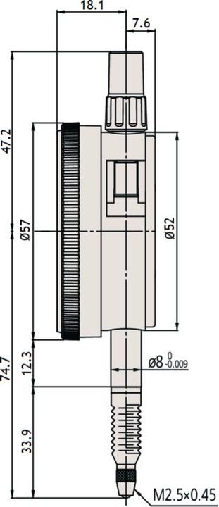 Produktbild Mitutoyo Messuhr (1 cm)