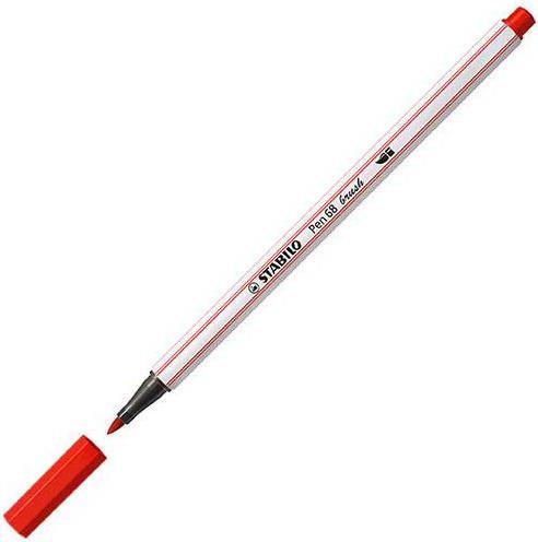 Actual product image STABILO Pen 68 brush Premium felt-tip pen (Carmine, 1 x)